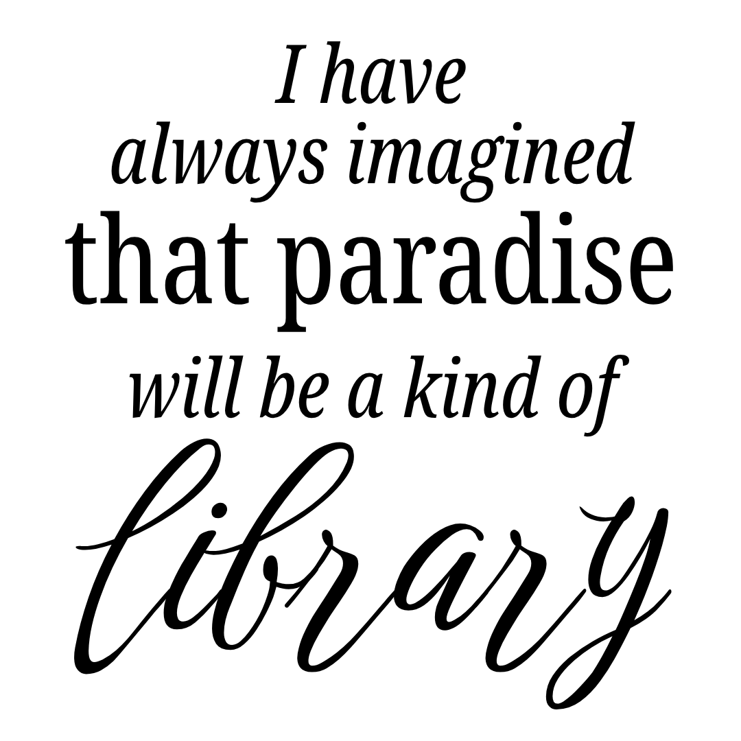 Paradise is a Library