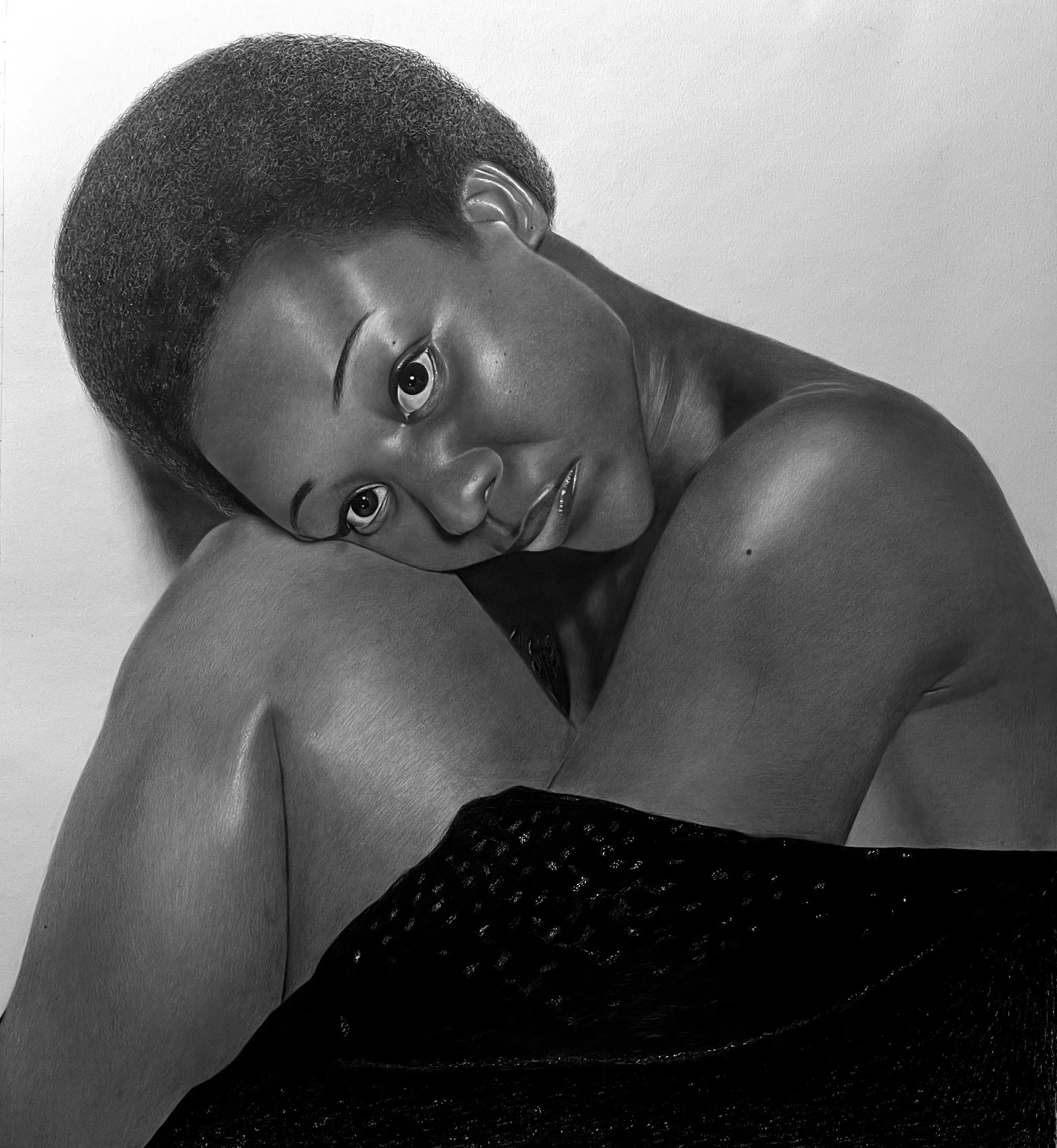 Lynda Charles
Self Reflection #1
2022
Charcoal and Graphite on Paper
116.8x106.7x0.3cm