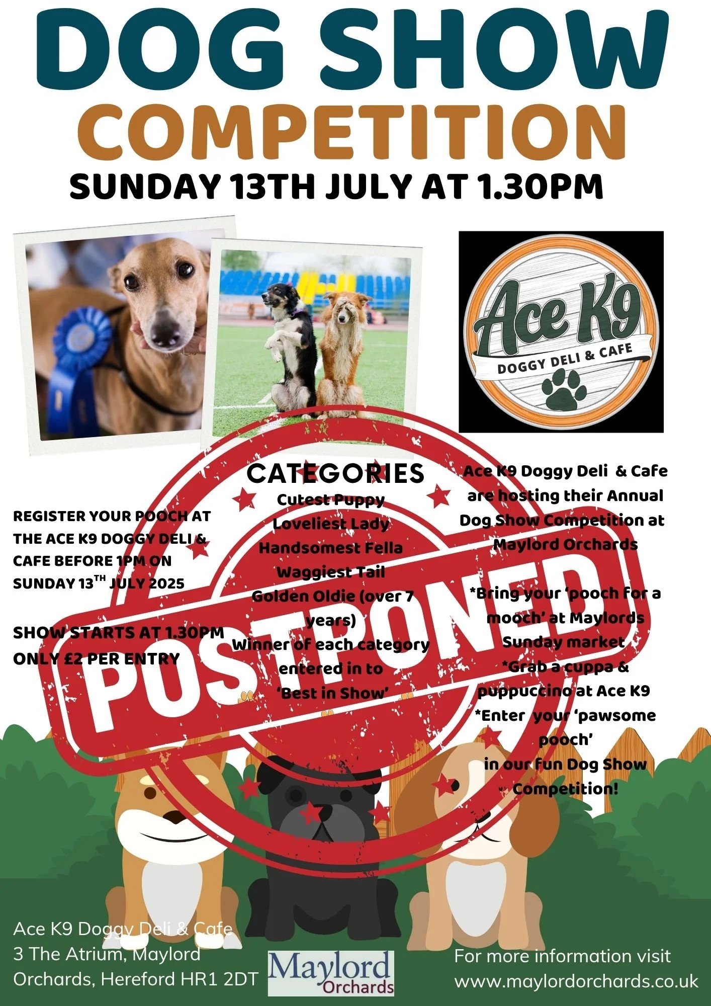 Fun Dog Show Competition- POSTPONED