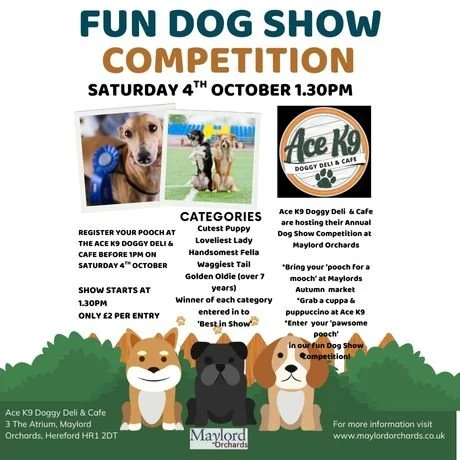 Maylord Orchards & Ace K9 Fun Dog Show Competition — Maylord Orchards