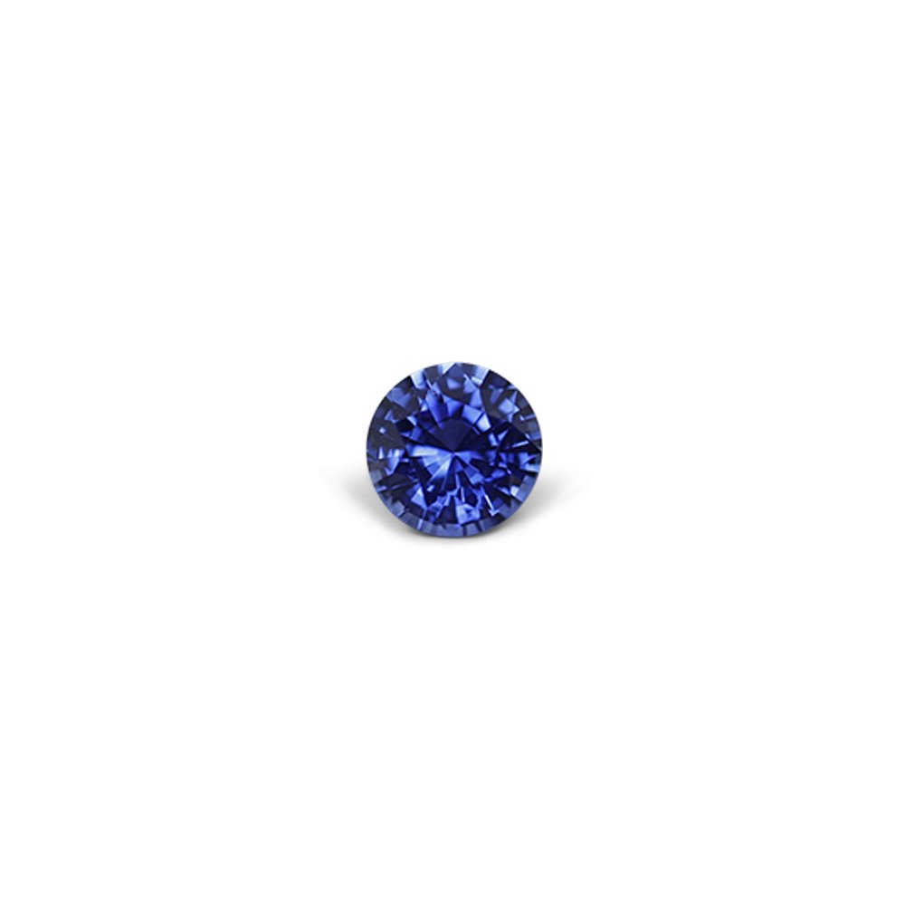 #15286 Round Blue Sapphire 1.29ct