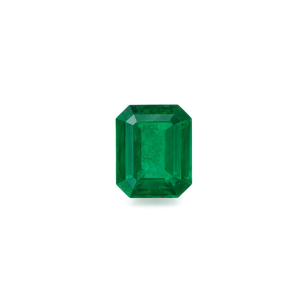 #14079 E/C Emerald GIA Cert 5.02ct