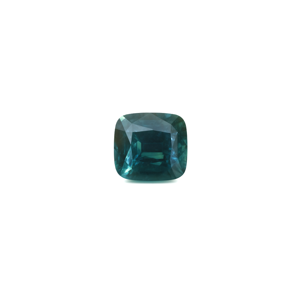 #15751 Cushion Teal (Blue-Green) Sapphire 2.04cts