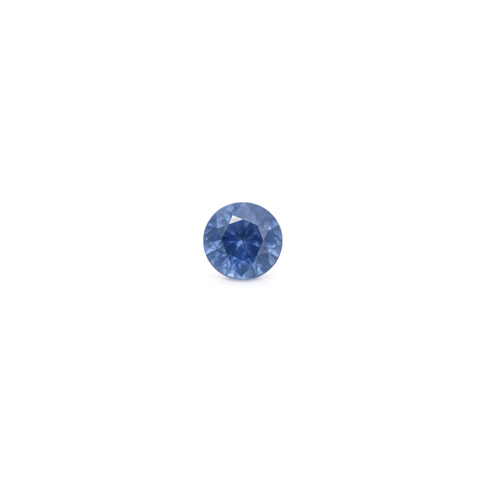 #13793 Round Light Blue Sapphire 5mm 0.56ct
