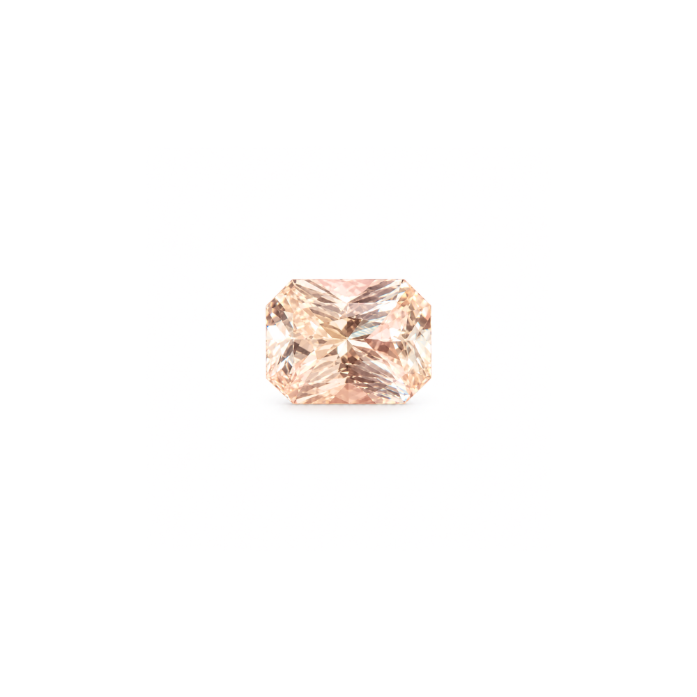#15360 Radiant Cut Peach Sapphire 2.01cts