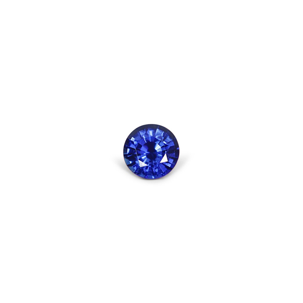 #15004 Round Blue Sapphire 1.65ct