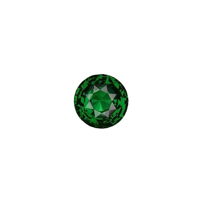 #15645 Round Tsavorite Garnet GIA Cert 2.00cts