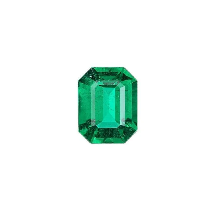 #14014 E/C Emerald GIA Cert 5.24ct
