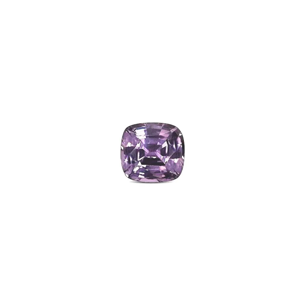 #15349 Cushion Pink / Purple Sapphire Cert 1.38ct