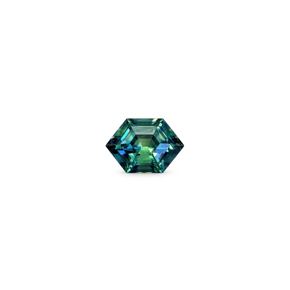 #16841 Shield Marquise Teal Blue-Green Sapphire 1.27cts