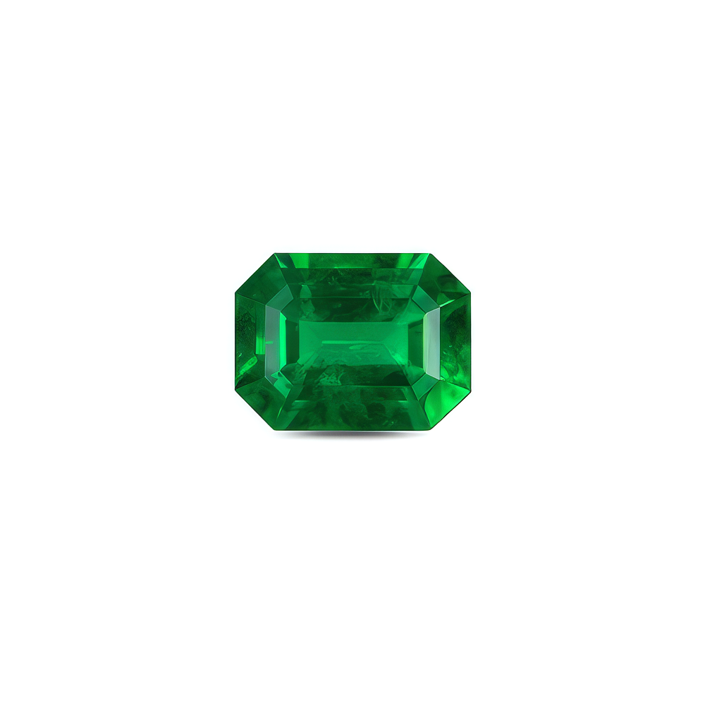 #14014 E/C Emerald GIA Cert 5.24ct