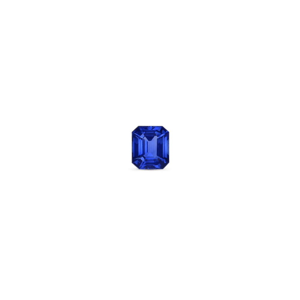 #9416 E/C Blue Sapphire GIA Cert 1.55cts