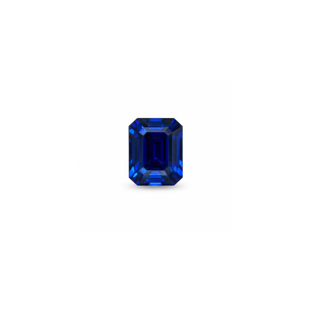 #13885 E/C Blue Sapphire EG Lab Cert 3.03cts