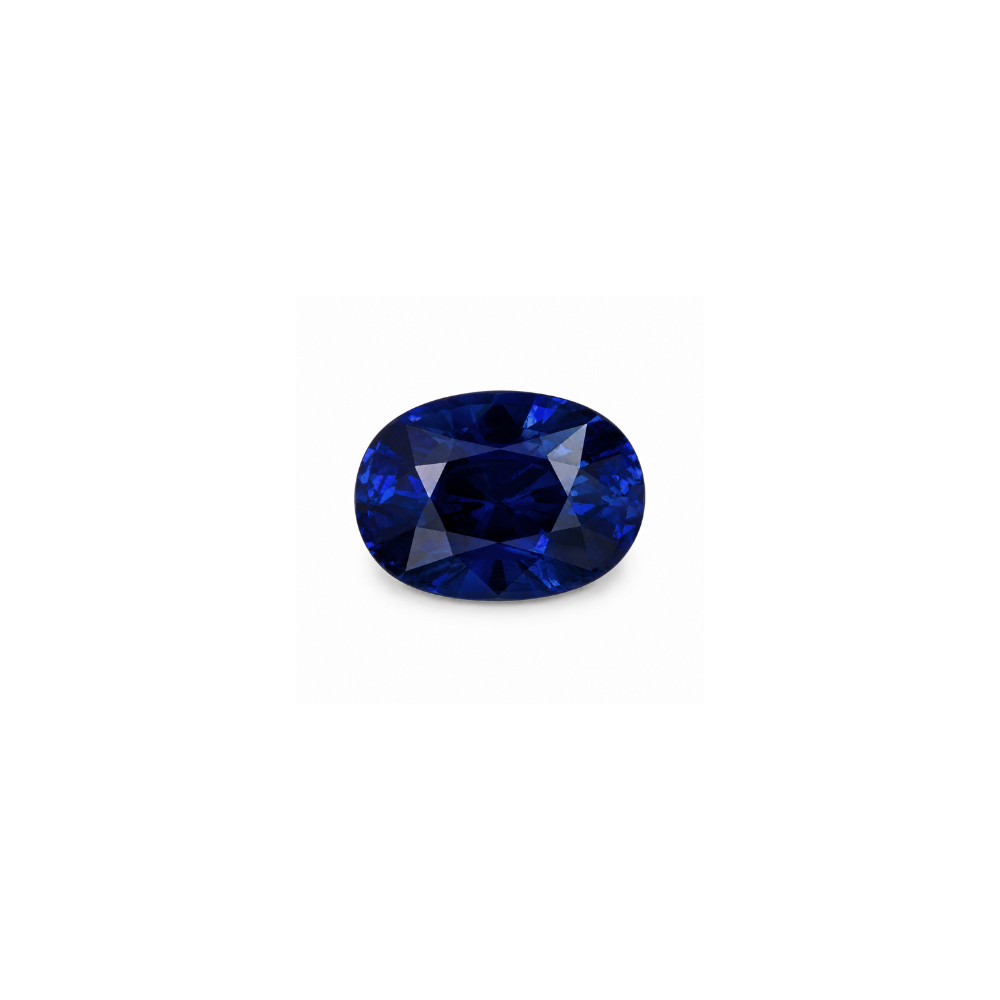 #15270B Oval Blue Sapphire 2.58ct