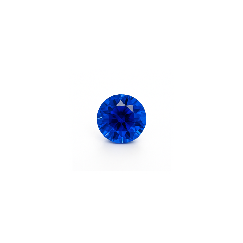 #15899 Round Sapphire 4cts