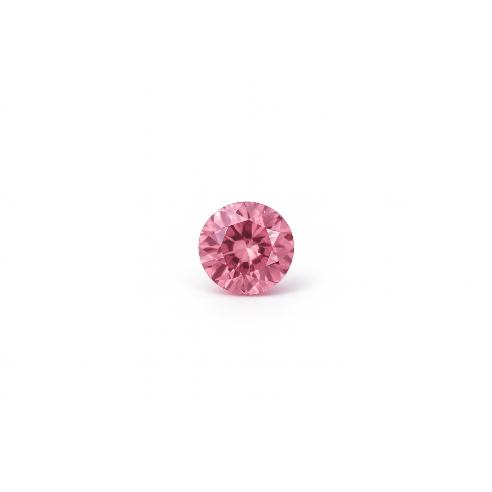 #14961 Round Pink Tourmaline 4MM 0.23cts