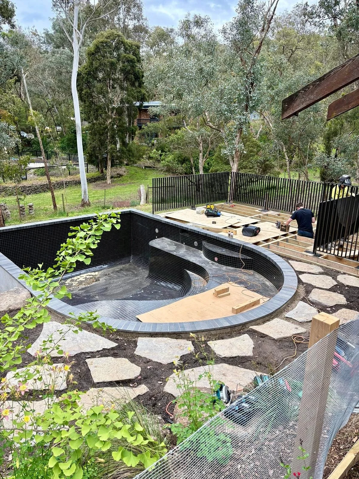 Made for this landscape &mdash; not copied from another.

We&rsquo;re big on custom, and this project shows why.

A fully custom pool, custom fence and a deck built to the millimetre, all shaped to suit the site and the way this client will use it.
.