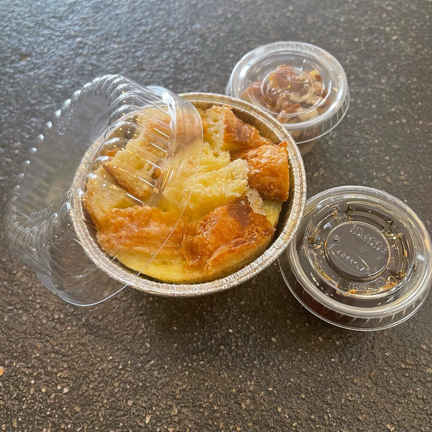 Bread Pudding is back with a side of caramel syrup and pecans!

Available at both locations and delivery on GrubHub!

#jerseycitybakery #jerseycitycafe #jcbakery #jerseycityheights #jerseycityeats #jerseycitycakes #jerseycity #downtownjc