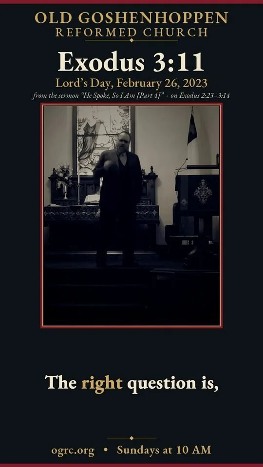 Sermon clip: Whose am I?