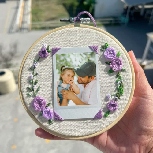 Embroidery Polaroid Frame Workshop | Get Offbeat