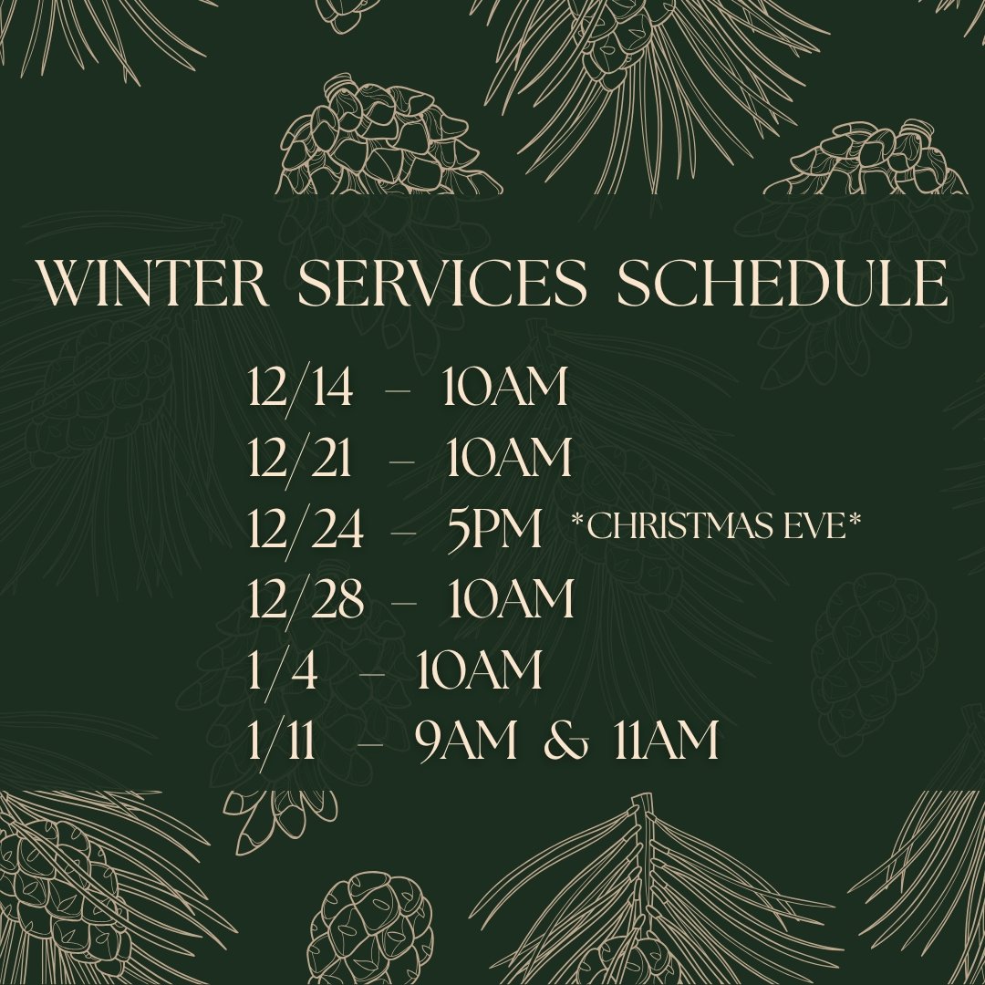 WINTER SERVICES SCHEDULE