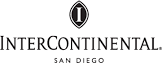 InterContinental San Diego logo in black and white