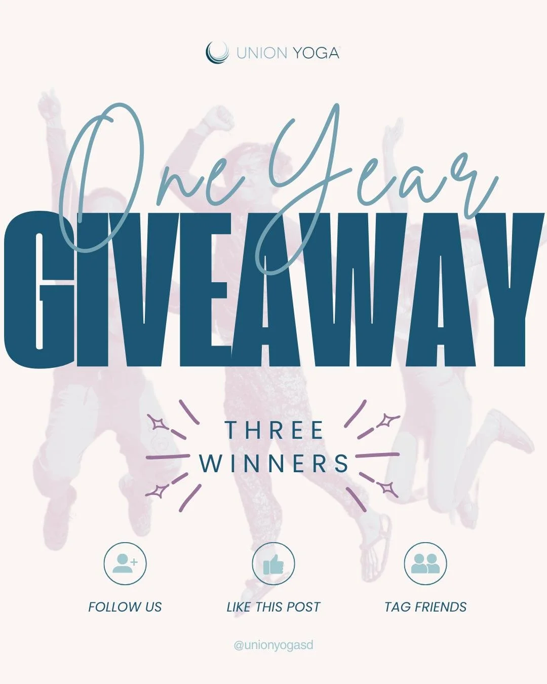 It&rsquo;s our anniversary and we&rsquo;re celebrating BIG! 🎉
We&rsquo;re GIVING AWAY ONE MONTH of unlimited yoga and three sauna baths to THREE lucky winners ⭐

Don't forget to join us tomorrow 12/7 from 5-7pm to celebrate our anniversary event. Yo