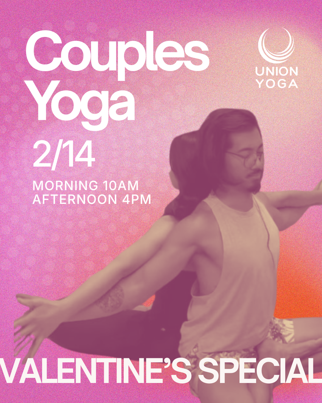 Valentine's Day Couple's Yoga