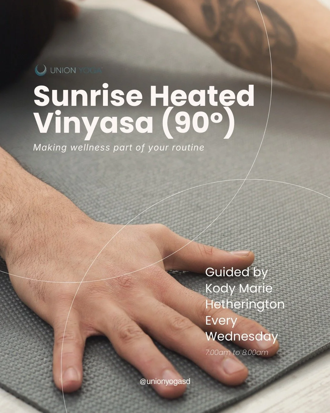 Our Heated Vinyasa class warms the body, challenges the mind, and leaves you feeling balanced and energized.

Join us on the mat!