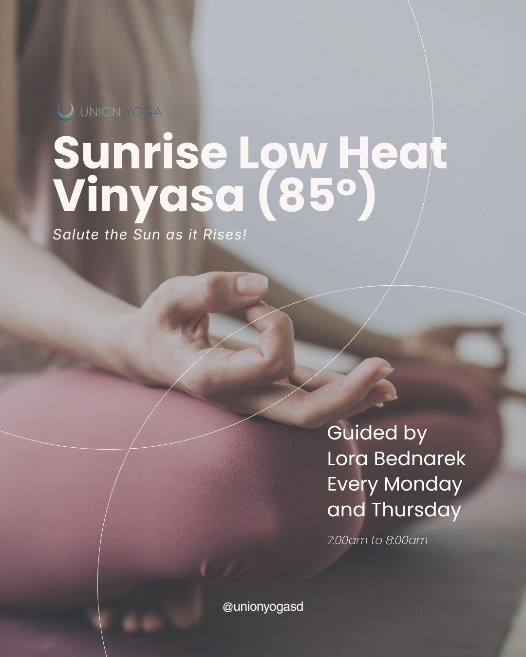 There's something special about moving your body as the sun comes up 🌅 Our Sunrise Low Heat Vinyasa at a gentle 85&deg; is your invitation to slow down, tune in, and start the day with intention.

Our instructor @lora.bednarek will guide you through