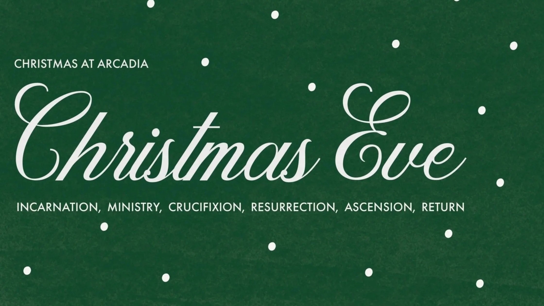 Christmas Eve