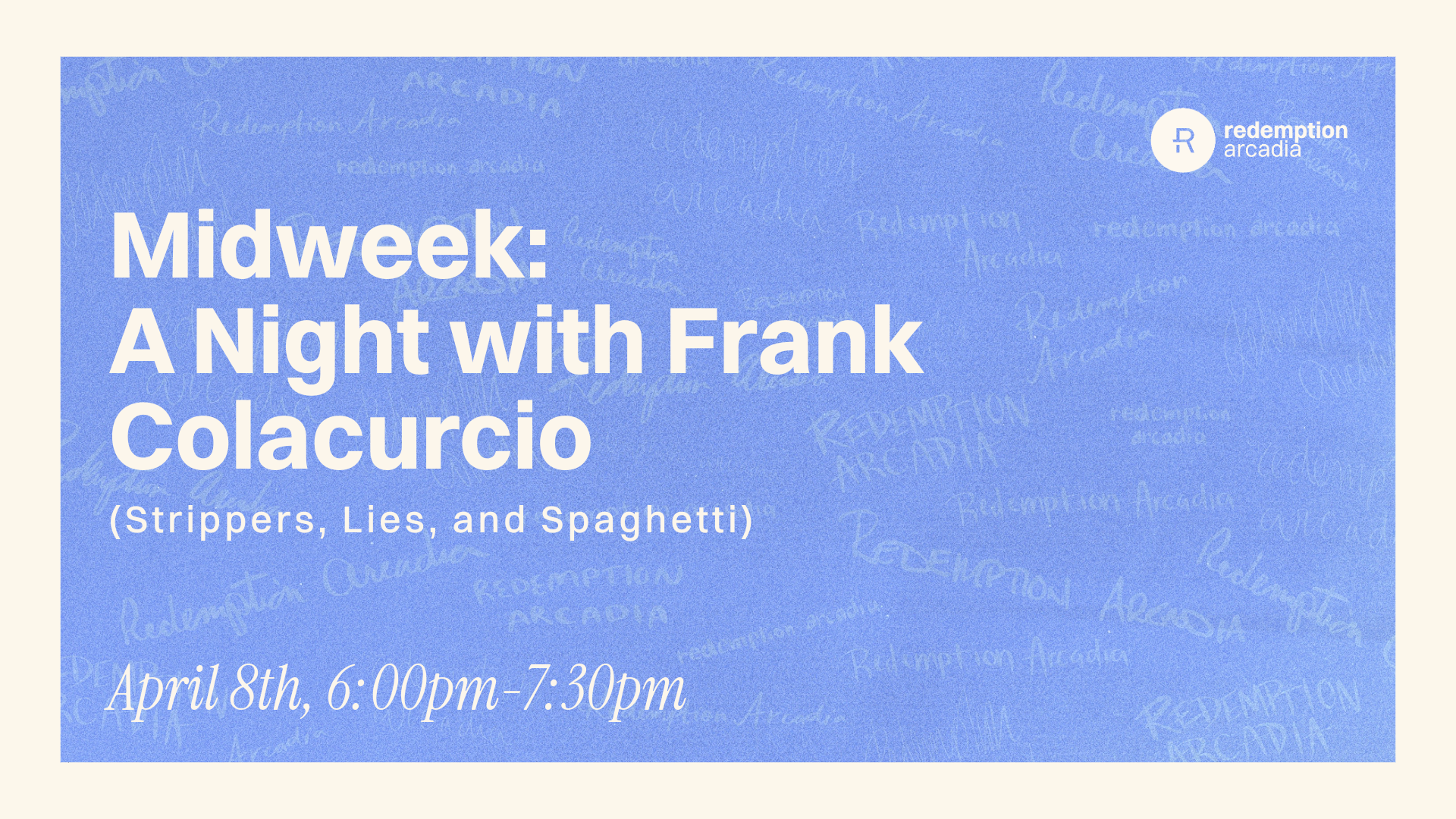 Midweek: A night with Frank Colacurcio (Strippers, Lies, and Spaghetti)