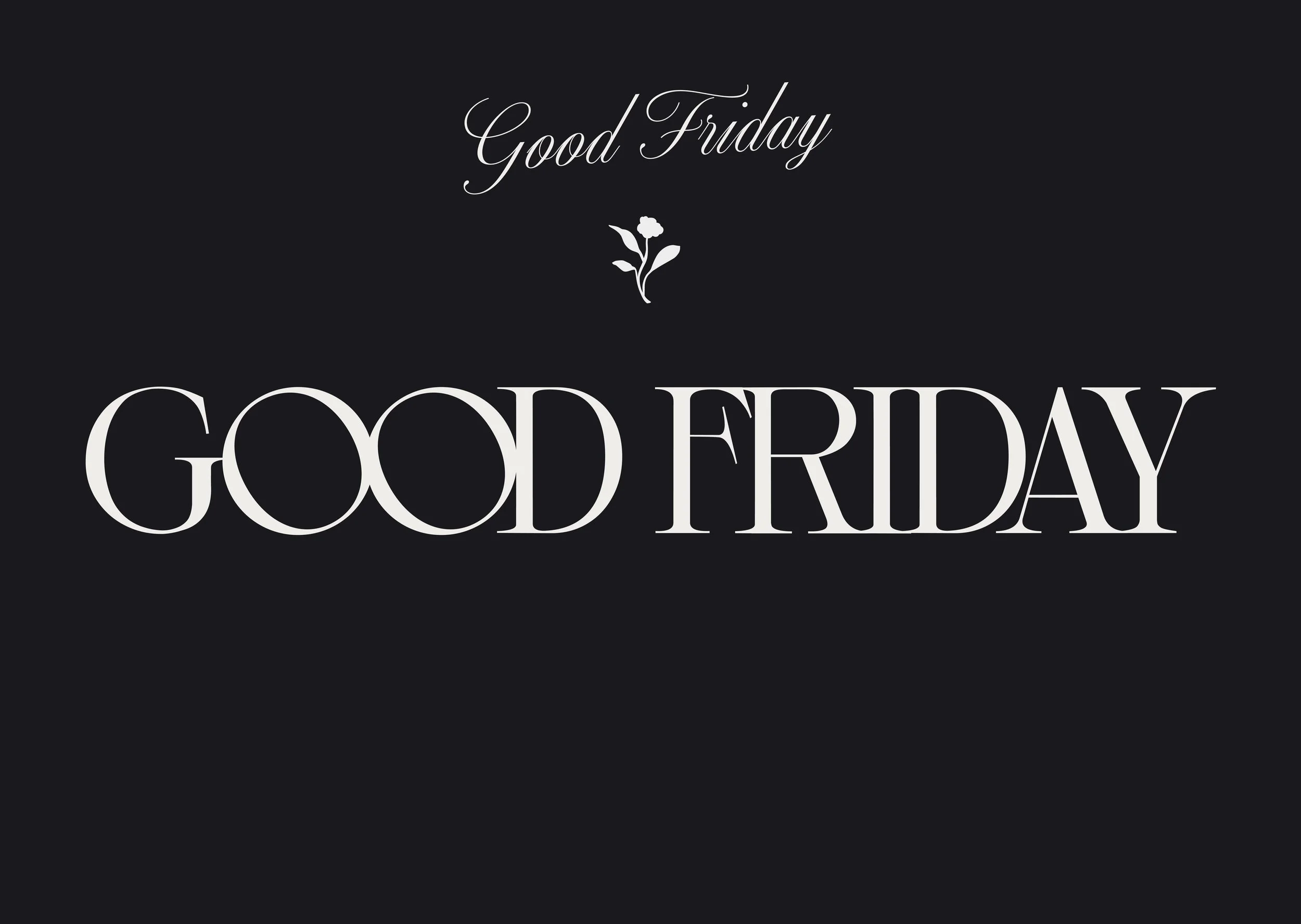 Good Friday 