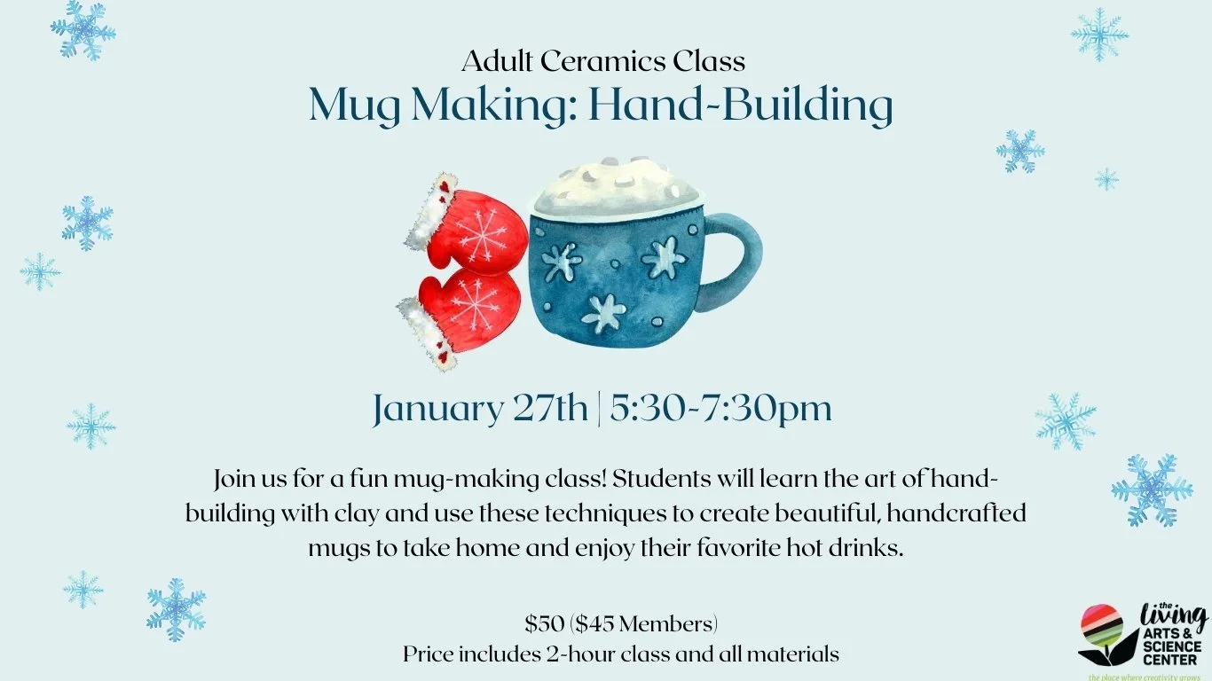 Adult Ceramics | Mug Making: Hand-Building