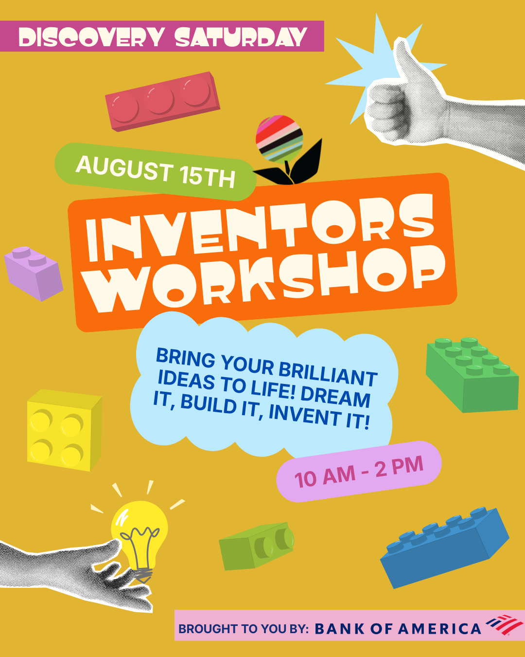 August Discovery Saturday: Inventors Workshop