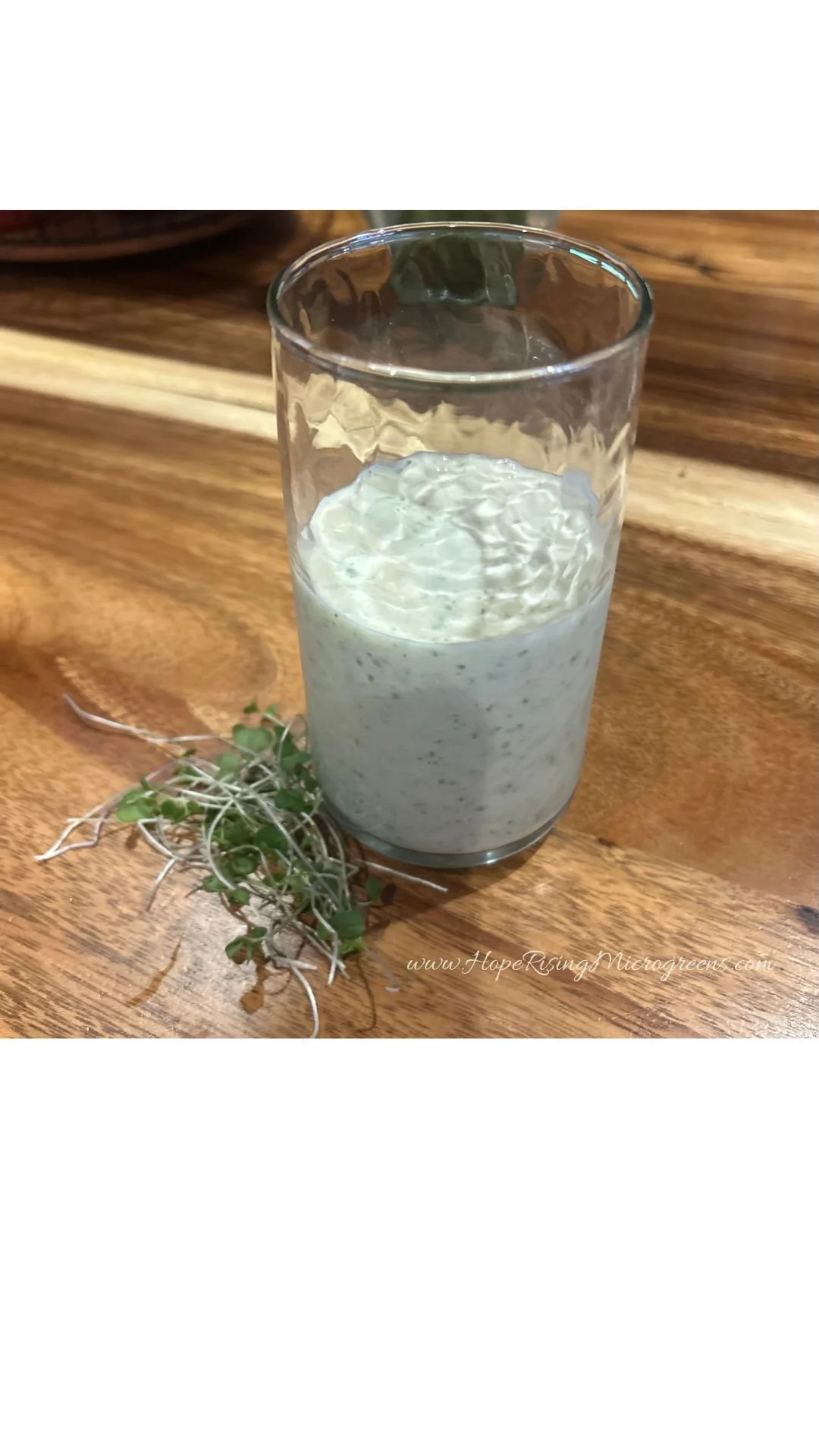 🥤 Green Energy: Broccoli Microgreen Smoothie Recipe