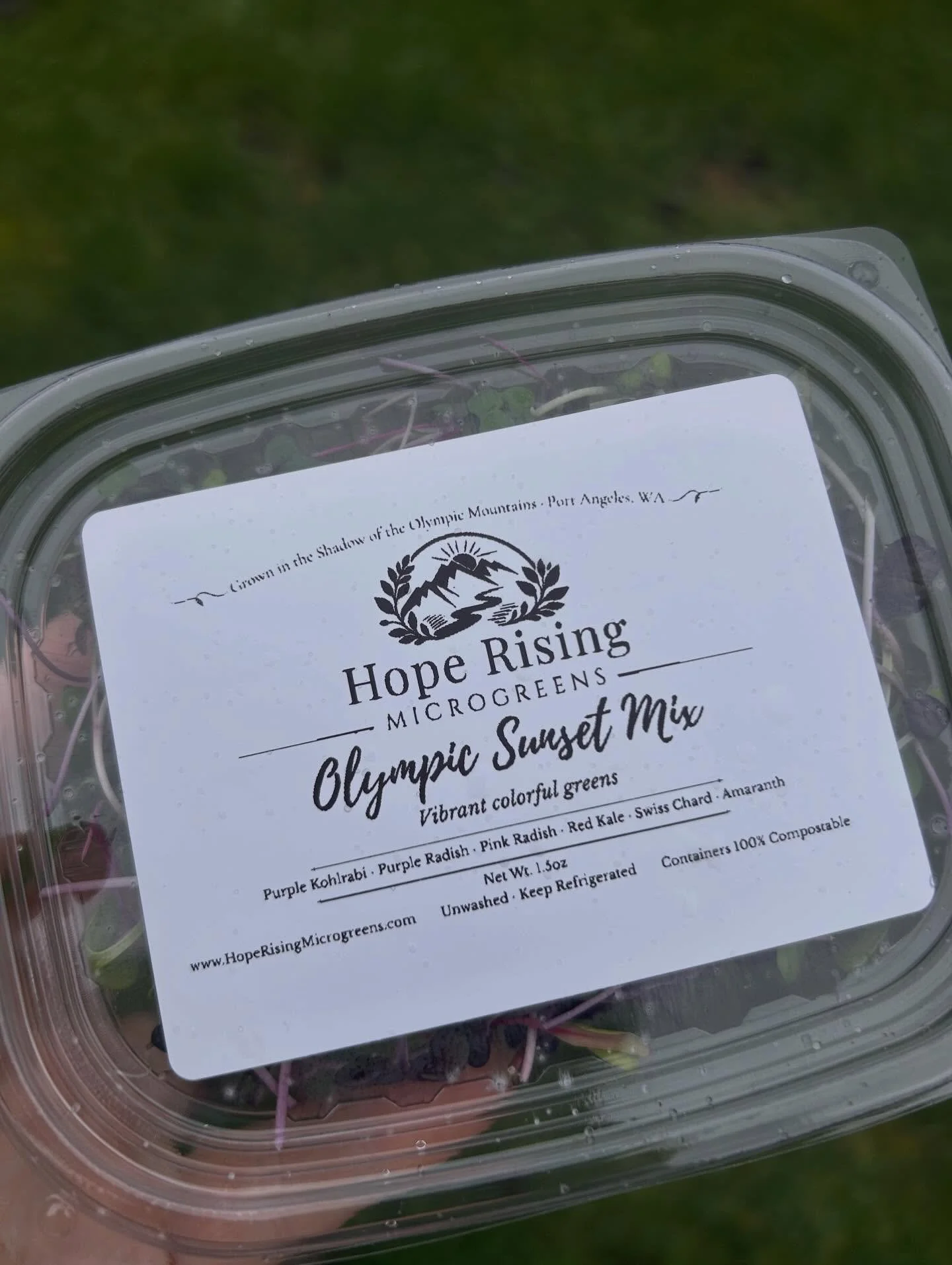 We are trying a new blend!!! Inspired by our beautiful sunsets here on the Olympic Peninsula.  Full of vibrant pinks, purples, and reds!  Let us know if you&rsquo;d like to try it! 🌱🌱🌱