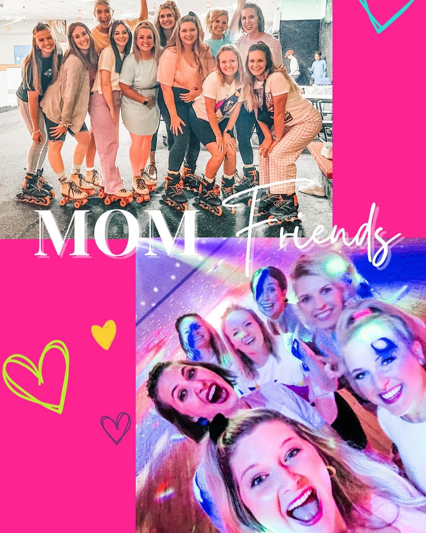 ⚠️ PSA: Find friends that will dress up in 80s ensembles and go roller skating with you last minute on a Wednesday night. 🛼 Thank me later. 💗

#fortworthmoms #rollerskatingfun #rollerland #rollerlandwest #80sstyle #momsnightout #heydjplaymysong