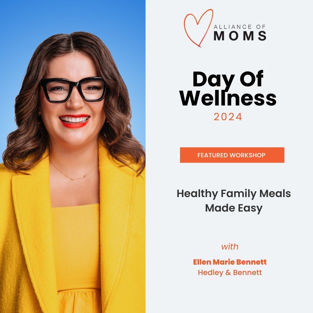 Healthy Family Meals Made Easy! 👨&zwj;🍳 Join Ellen Marie Bennett at our Day of Wellness event and discover simple strategies and delicious recipes to make healthy family meals a breeze, even on the busiest weeknights! #DayofWellness2024