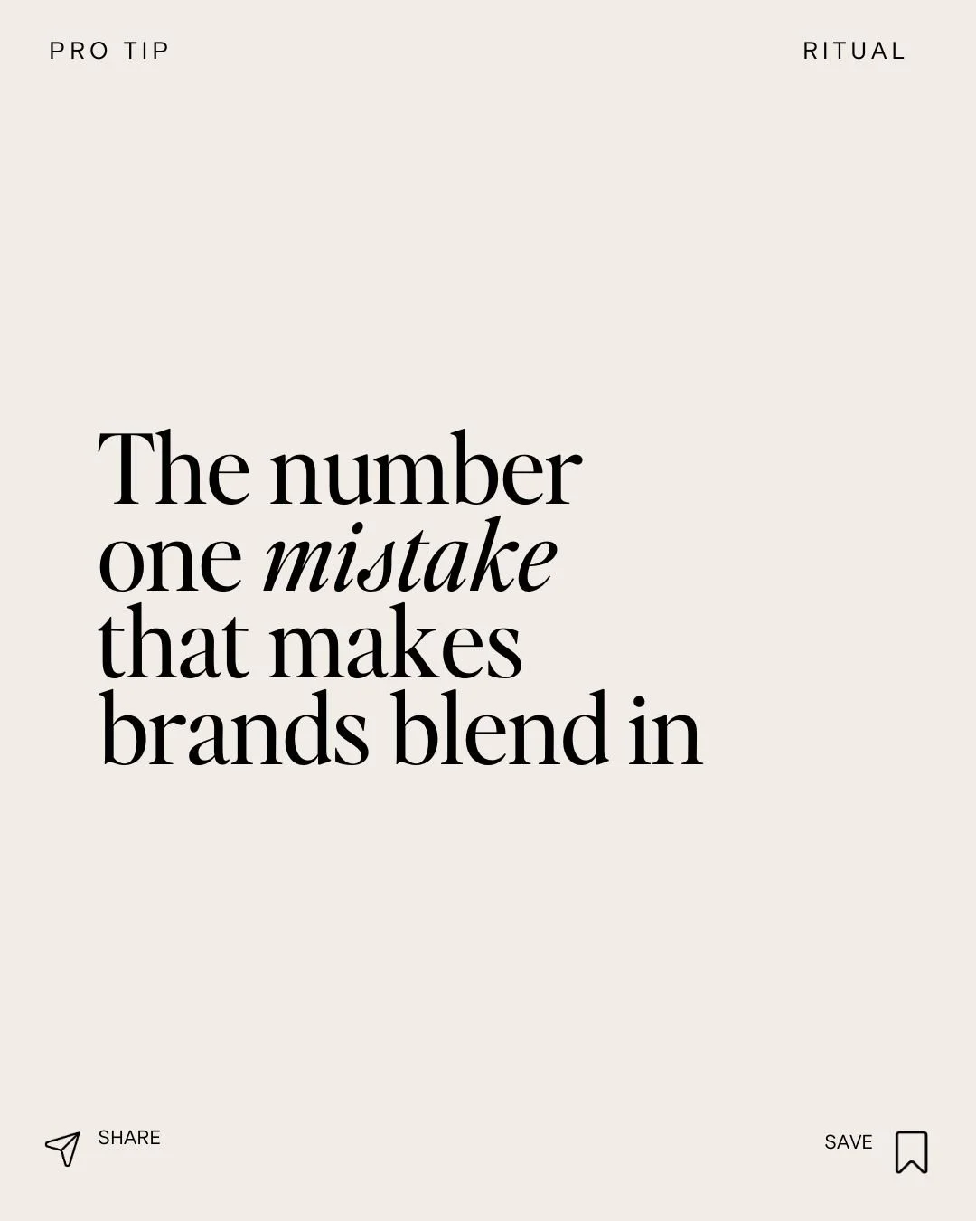 The &ldquo;everyone trap&rdquo; is real, and from my 15+ years in the industry,  it&rsquo;s the reason so many brands struggle to stand out. 

It can feel logical to want to widen the net and market &ldquo;to everyone&rdquo;.

But when you do that, y