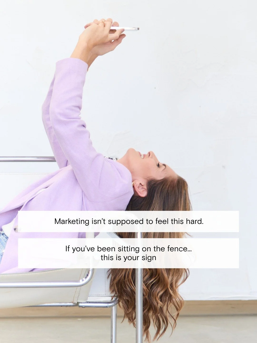 Marketing isn&rsquo;t supposed to feel this hard.

And yet&hellip; so many business owners are sitting there wondering:

What should I even be saying?

Trying to be consistent, show up and make it all work.

But still feeling like you&rsquo;re guessi