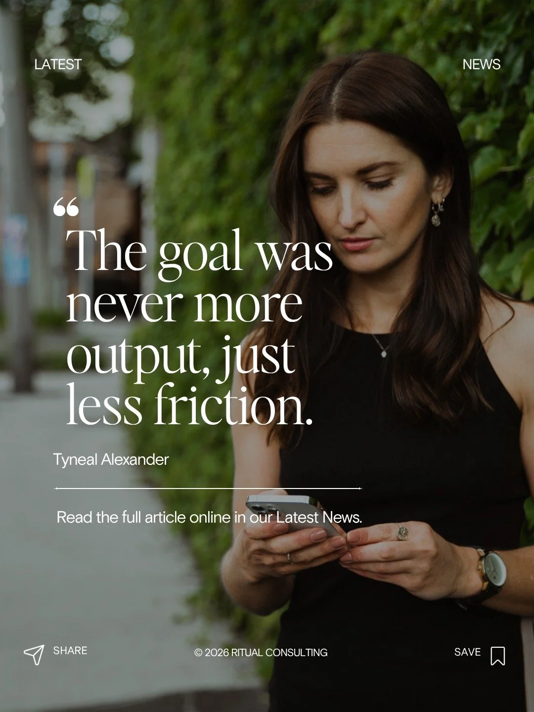 When marketing feels scattered, sometimes the instinct is to create more to try and regain momentum.

But more content doesn&rsquo;t always create clarity, especially when the underlying thinking isn&rsquo;t being captured or carried forward in a str