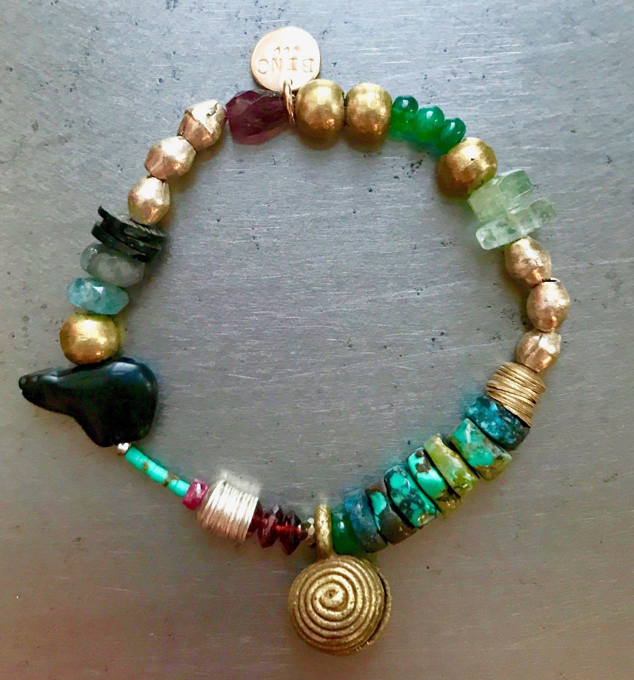 JULES Jeweled Bracelet Top View