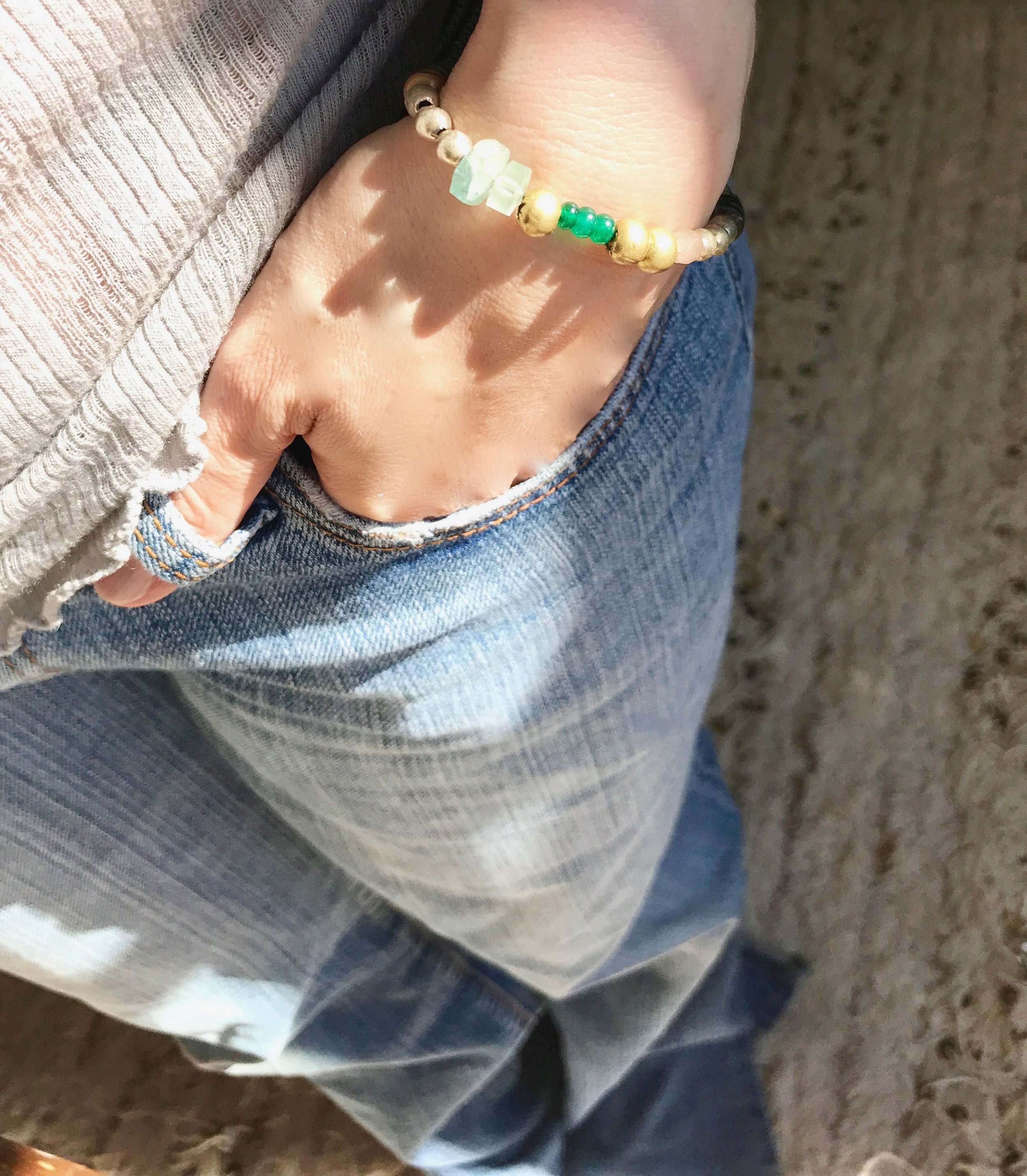 JULES Jeweled Bracelet On Hand