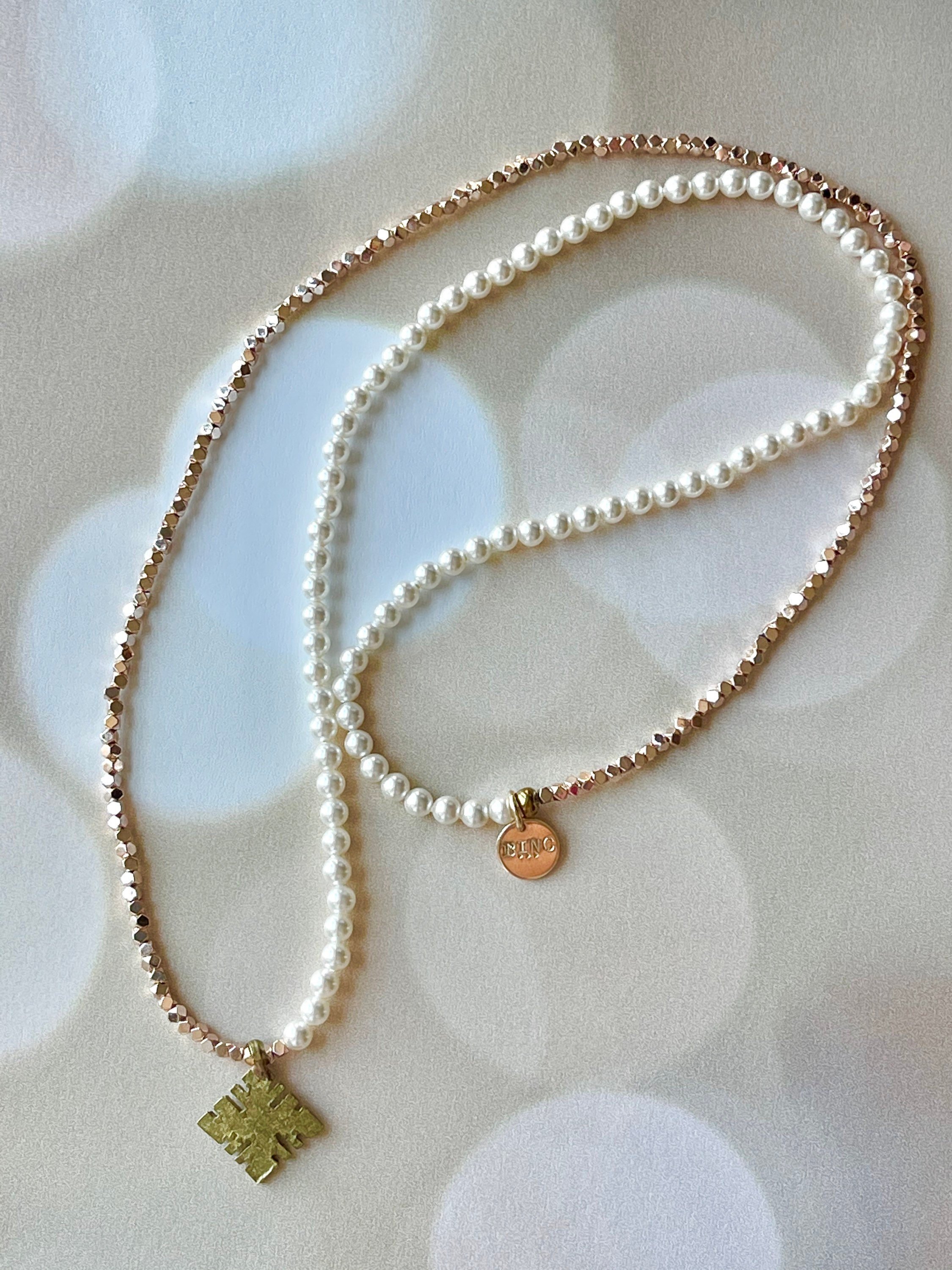 OLIVIA Wrap Necklace Top View