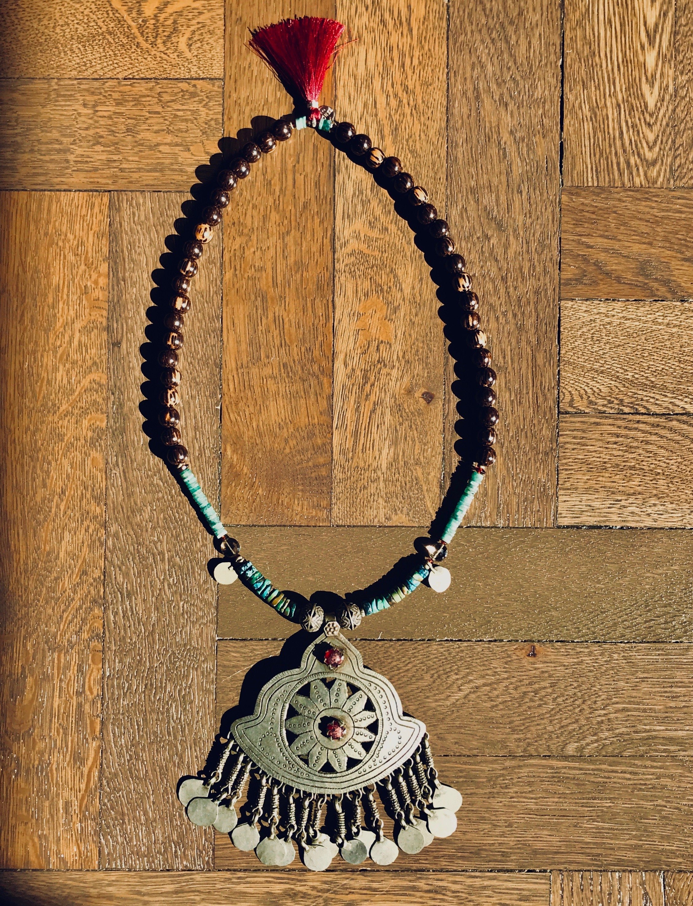 LAKE Statement Necklace Top View