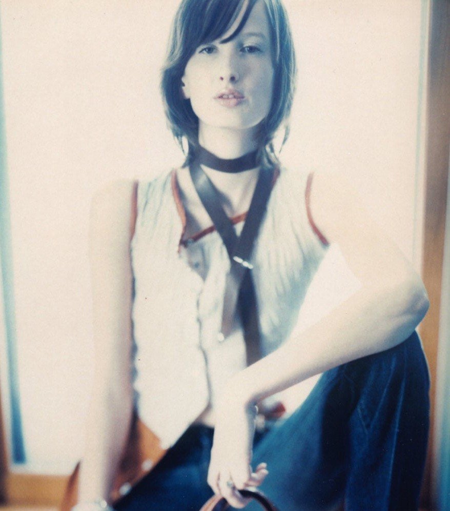 ALEX Snake Wrap Model Wearing Around Neck