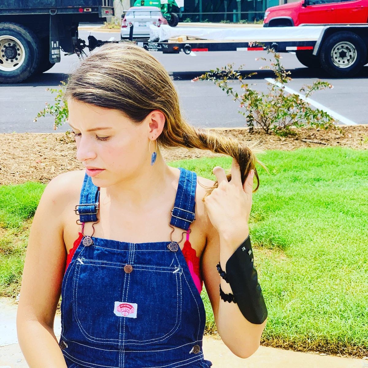 LYNDA Cuff Model Wearing On Arm