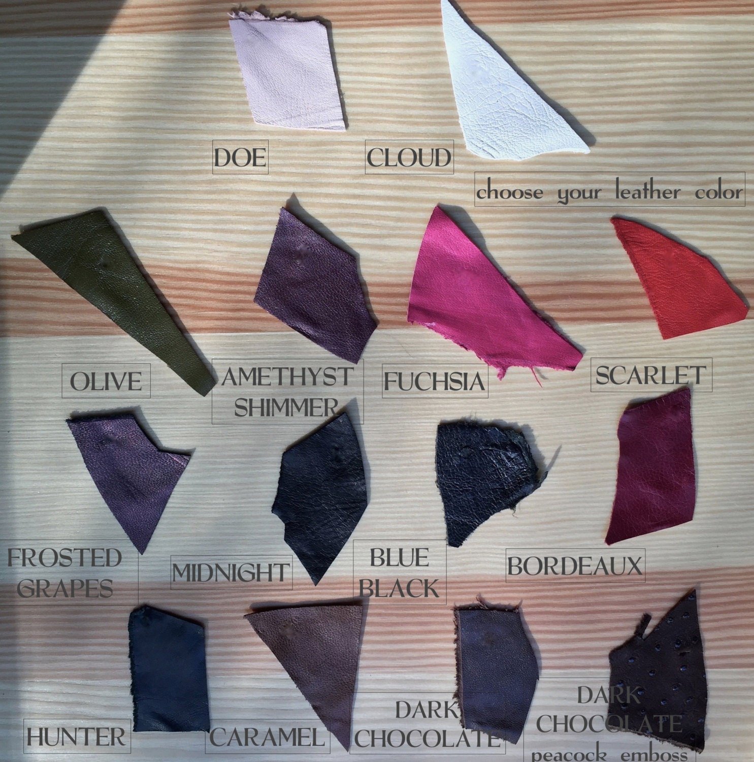 LYNDA Cuff Material Choices
