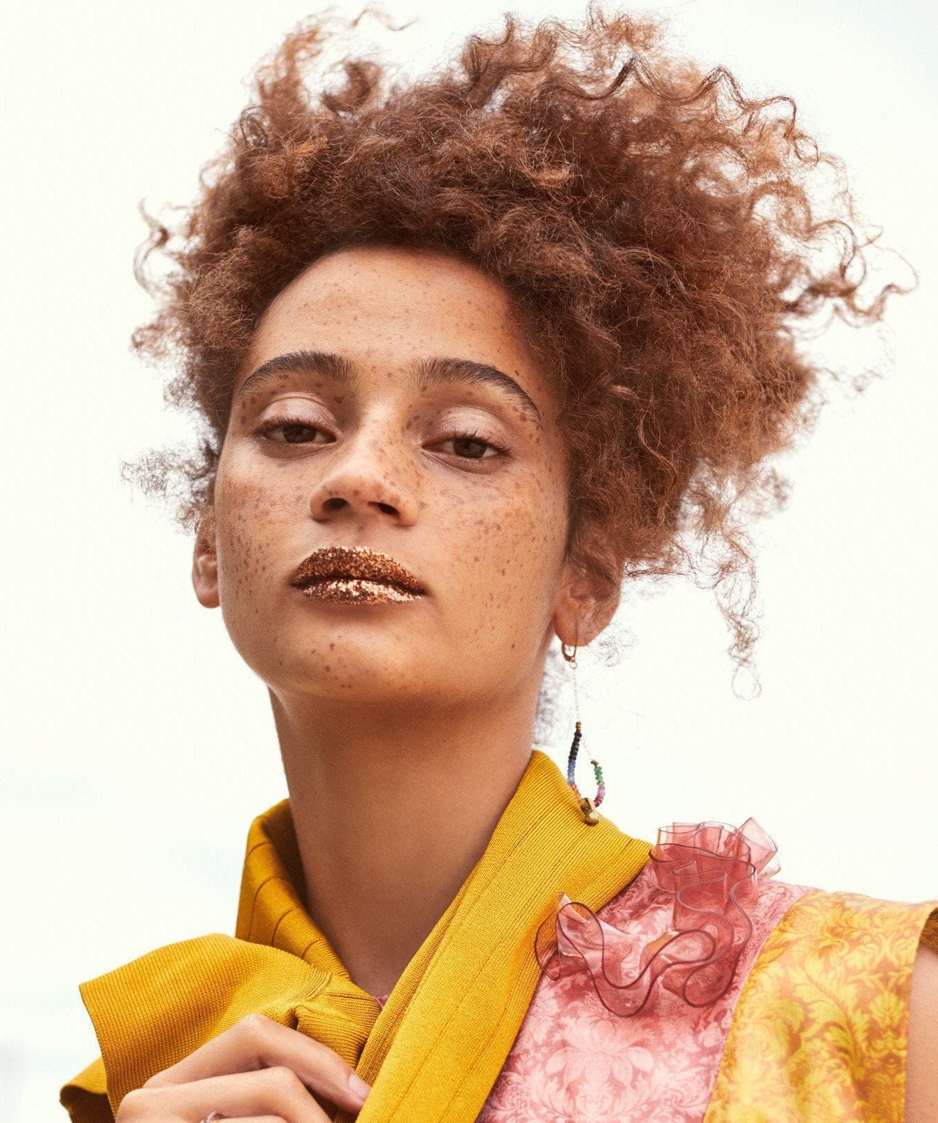 MIA Earring Model Wearing